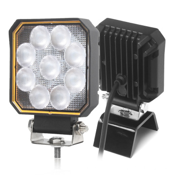 Wholesales Led Square Headlight 4Inch 25W Led Work Light Truck Led Headlight Suv Headlamp Led Work Light